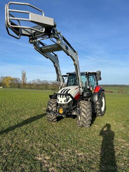 Traktor STEYR Expert 4130 CVT + čelní nakladač STOLL - 11