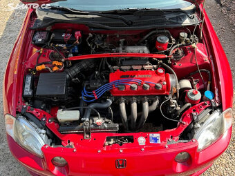 Honda CRX, 1.6,KŮŽE,STK 09/2026 - 11