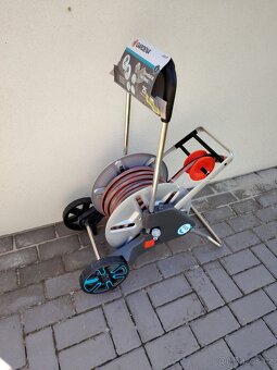Nový Gardena vozík s hadicí 25 m. Super ceny - 11