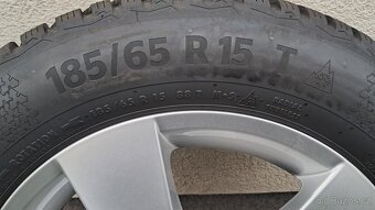 Prodám original zimní aludisky škoda fabia 5x100 R15 - 11
