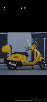 Vespa GTS 125 – 2021 – žlutá – 9 000 km - 11