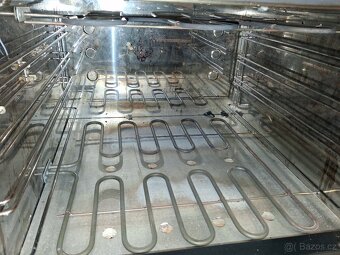 Gastro sporák Diamond, 4x plyn. hořák, elektrická pec 6x GN - 11