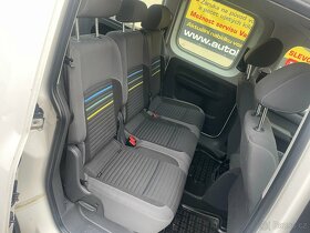 Volkswagen Caddy - rok 2015,motor2.0TDi-103KW,navi,tažné zař - 11