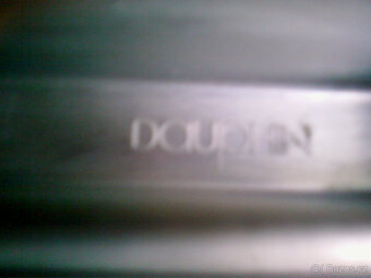 Kancelářské křeslo zn. Dauphin, chrom, černé čalounění - 11