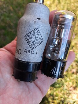 Elektronky Tungsram   Telefunken Philips / elektro č.8 , č.9 - 11