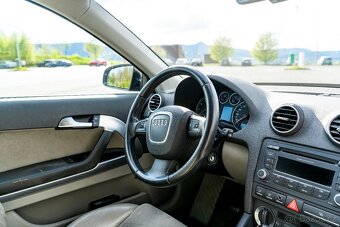 Audi A3 8P, 2.0TFSI Quattro, r.v.2007, nebourané - 11