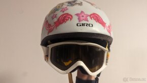 Lyžařská helma s brýlemi pro dítě 3-7 let - 11