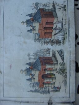 Richterova kamenná stavebnice kolem r.1880 + katalog - 11