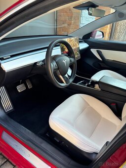 Tesla Model 3 Long Range AWD – Acceleration Boost – červená - 11