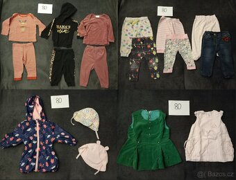 Mix oblečení pro miminko 50 - 80 - 11