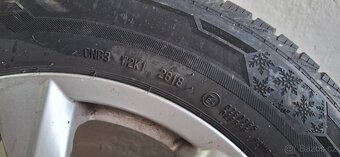 Alu kola -  R16 5x112 + zimní pneu Barum Polaris 5 - 11