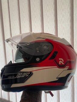 Motorkářská helma, bunda, boty, kalhoty - dámská výbava, M - 11