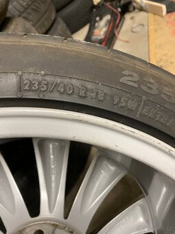 ALU kola Turbine VW r18 8Jx18H2 ET41 + 235/40/R18 - 11