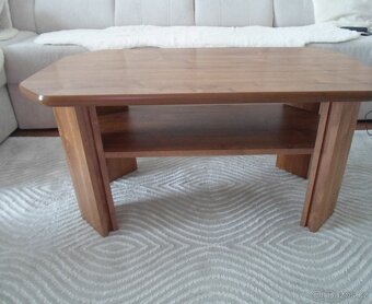 Komplet: konferenční stolek, stolek pod televizi - 11