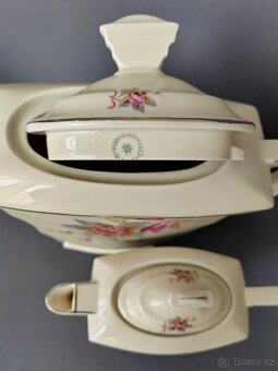 Starožitný porcelánový čajový servis od MZ Art Deco - 11