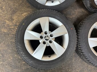 KOMPLETNÍ SADA ALU KOL 5J0601025AB 6Jx15H2 ET43 5X100 185/60 - 11