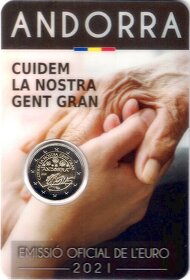 Andorra 2016 - 2023 - euro mince a sady - nove ceny - 11