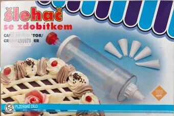 Ruční šlehač se zdobítkem - 11