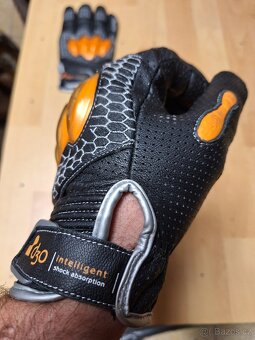 Kožené rukavice na motorku Acerbis KTM vel XXXL - 11