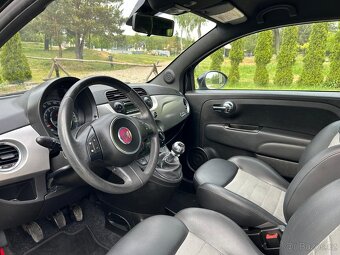 Fiat 500 0.9 turbo klimatizace kůže - 11