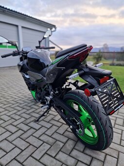 Kawasaki Z500 SE Metallic Moondust Gray 2025 - 11