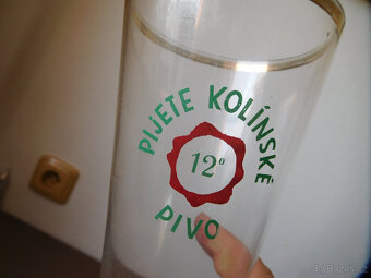 STARÁ SKLENICE - PŮLLITR - PIJETE KOLÍNSKÉ PIVO - 11