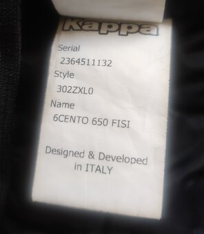 Pánská tech.lyžařská bunda Kappa 6Cento 650 FISI ITA - 11