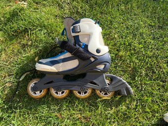 Dámské inline brusle 40 41 kolečkové brusle - 11