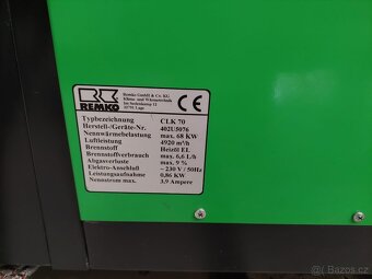 Mobilni naftove topidlo do haly/ na stavbu  Remko 70 kW - 11