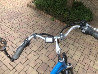 HANSCRAFT elektrokolo Metropolis modrý - 11