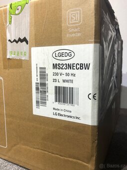 Větší Mikrovlnka LG MS23necbw invertor - 11