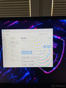 Herní Notebook MSI- I7-11800H-RTX-3060-6GB-16-RAM-512SSD-165 - 11