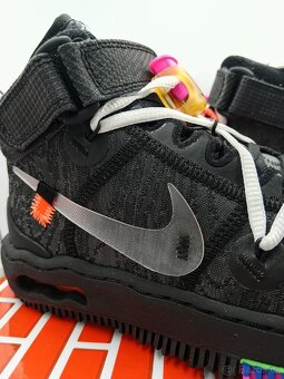 Nike air force one mid/offwhite - 11