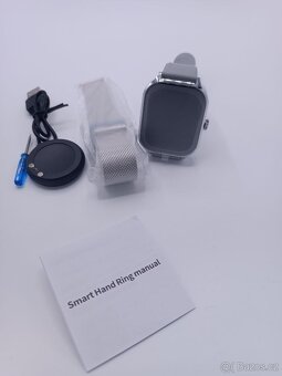 Hodinky smart watch Silver H9 Max - 11