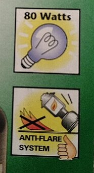 Benzínová lampa Coleman 80W - 2dcl -5 hod. provoz - 11