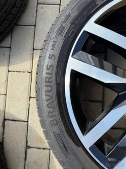 Originální ALU kola VW Madrid R17 5x112 + letní pneu 225/45/ - 11