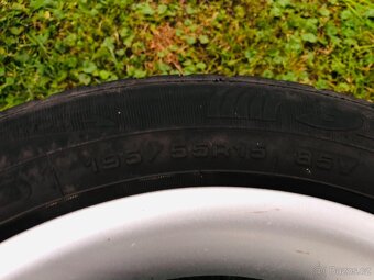15" Alu 4x108 Zender 7Jx15H2 + letní pneu 195/55/15 - 11