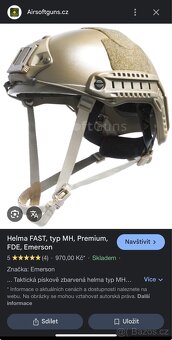 Airsoft Vesta a helma - 11