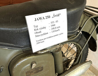 Jawa 250 "Švéd", typ 553-03, 1960 - 11