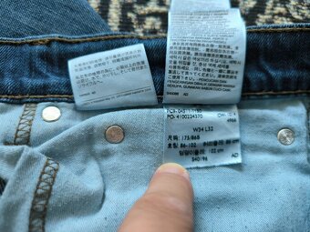 Rifle Levis, model 511, vel. W34 L32 REZERVACE do 4.7. - 11