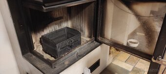 Hořák, Rošt, Košík na spalování pelet, peletek v krbovkách - 11