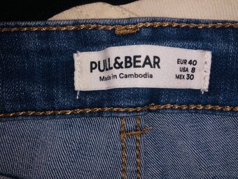rifle# pruzne #dziny# Pull&Bear # bokovky# skinny# EUR40 - 11