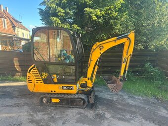 Jcb 8017 Minibagr 1.7T + roztahovací podvozek - 11