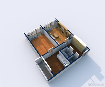 Prodej byty 2+1, 63 m2 - Děčín III-Staré Město, ev.č. 00755 - 11