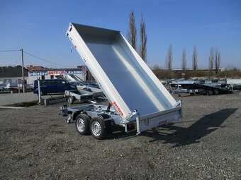 Bazarový třístranný sklápěč VER 3SKS 2,7T 3,05x1,76/0,30 ruč - 11