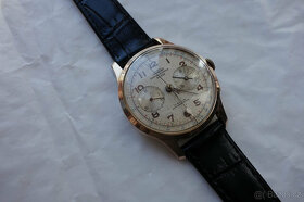 Staré funkční pozl. Swiss hodinky Aureole Chronographe - 11