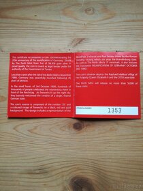 2010 Znovusjednocení Německa 1oz Silver Proof - 11