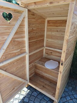 Venkovní WC, kadibudka nová - 11