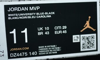 Kožené tenisky zn. Nike Jordan Max Mvp vel. 44 - 11