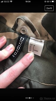 Dámské bundy H&M - hnědá a maskáčová - 11